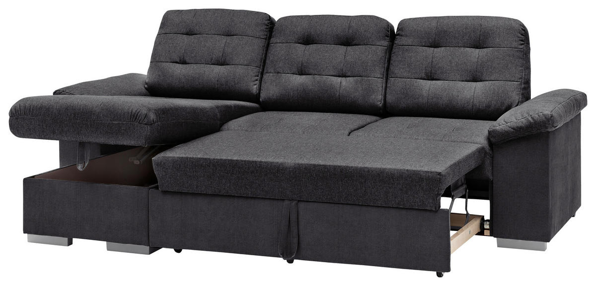SEDEŽNA GARNITURA, mikrovlakna  - Moderno, tekstil (148/232cm) - Stylife
