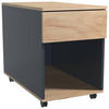 ROLLCONTAINER 39/55/70 cm  - Honigeiche/Anthrazit, Modern, Holzwerkstoff/Kunststoff (39/55/70cm) - MID.YOU