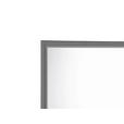 WANDSPIEGEL 34/45/1,5 cm  - Grau, Trend, Glas/Kunststoff (34/45/1,5cm) - Boxxx