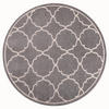 OUTDOORTEPPICH 120 cm Berlin Hellgrau  - Hellgrau, LIFESTYLE, Kunststoff/Textil (120cm)