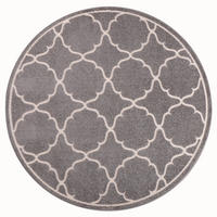 PREPROGA ZA ZUNANJO UPORABO  Berlin      150 cm   tkano  svetlo siva  - svetlo siva, Trendi, umetna masa/tekstil (150cm)