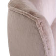 OHRENSESSEL Plüsch Beige  - Beige/Schwarz, KONVENTIONELL, Textil/Metall (83/110/92cm) - Carryhome