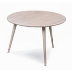 COUCHTISCH Wildeiche massiv 75/75/50 cm rund Eiche Bianco  - Eiche Bianco, Design, Holz (75/75/50cm) - Xora