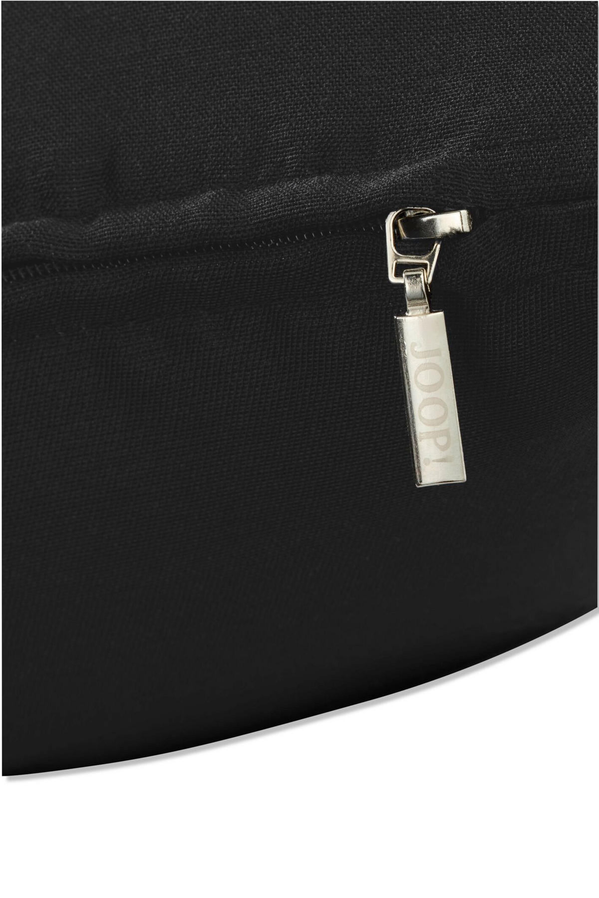 KISSENHÜLLE J!Fine Bars 40/40 cm  - Schwarz, Design, Textil (40/40cm) - Joop!