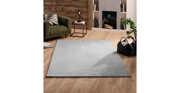 WEBTEPPICH 60/110 cm Relax Hellgrau - Hellgrau, KONVENTIONELL, Textil (60/110cm) - Novel