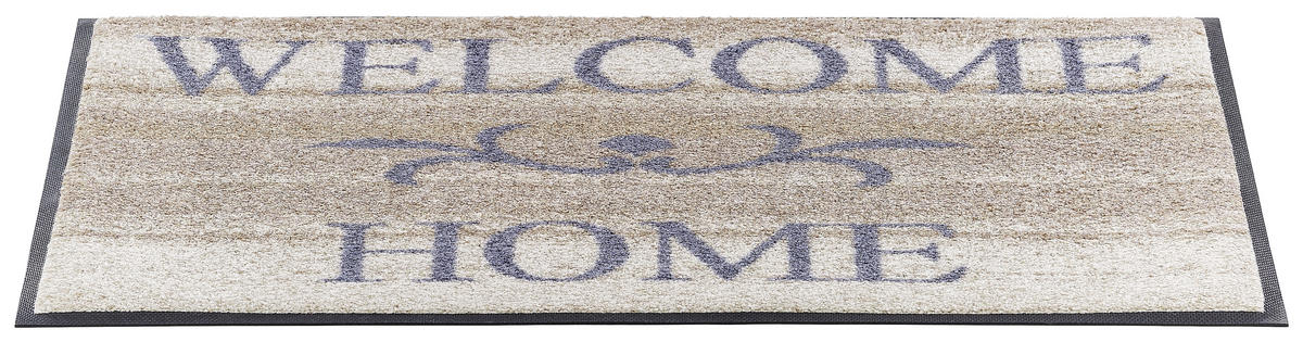 FUßMATTE  40/60 cm  Flieder, Beige  - Beige/Flieder, Trend, Kunststoff/Textil (40/60cm) - Esposa