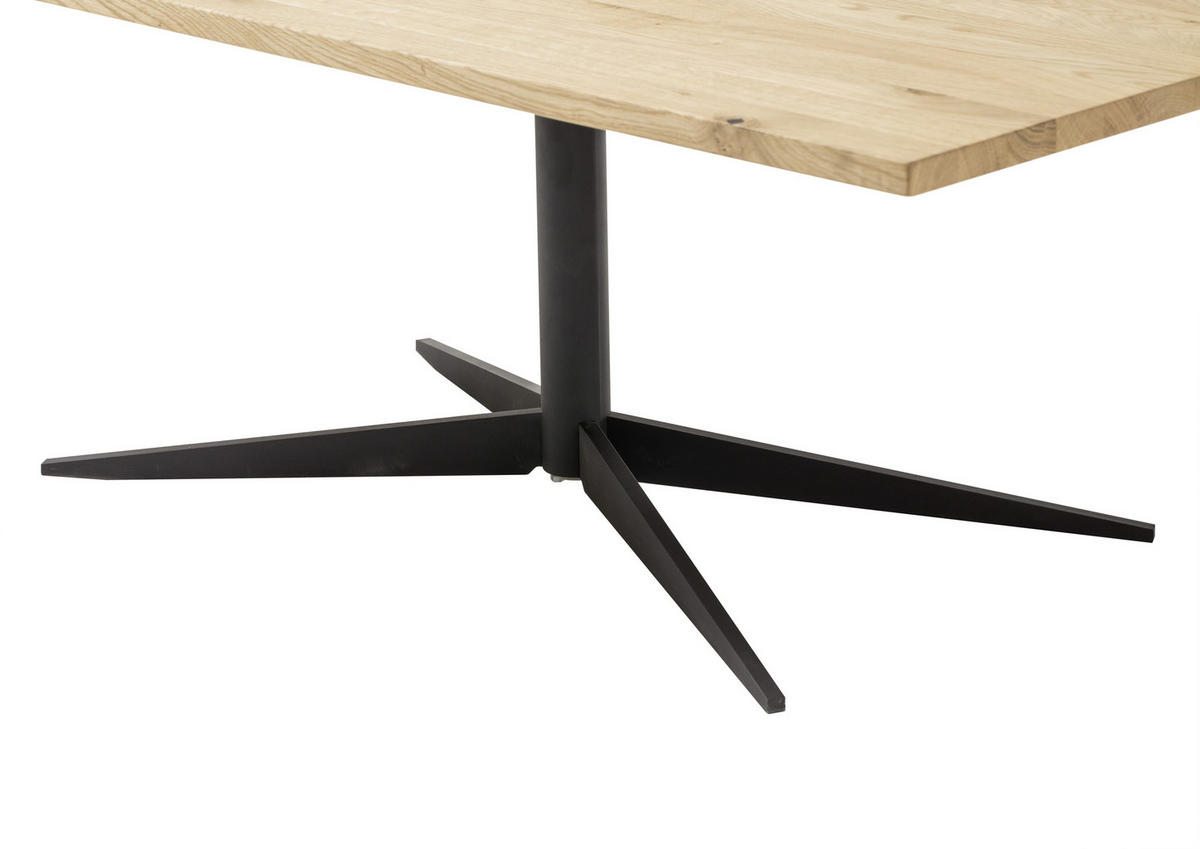 KLUB STOČIĆ  crna, boja hrasta  - boja hrasta/crna, Moderno, drvo/metal (110/60/40,5cm) - Hom`in