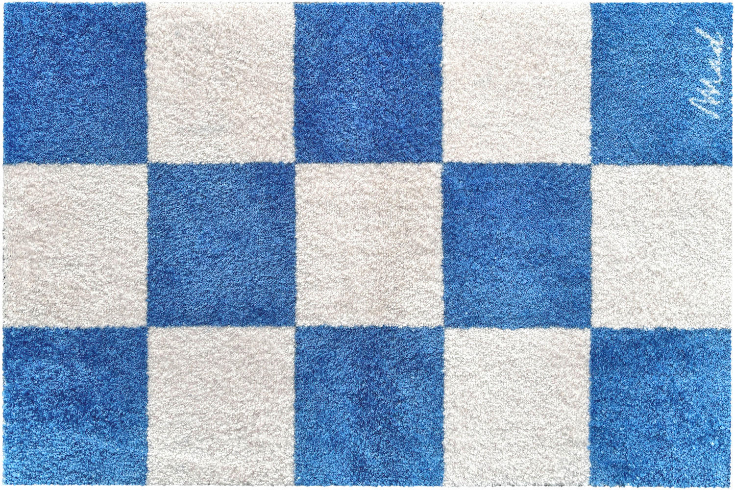 FUßMATTE  50/75 cm  Blau, Weiß  - Blau/Weiß, Trend, Kunststoff (50/75cm) - madaboutmats