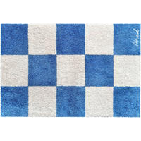 FUßMATTE  50/75 cm  Blau, Weiß  - Blau/Weiß, Trend, Kunststoff (50/75cm) - madaboutmats