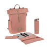 WICKELRUCKSACK Rolltop  - Terracotta, Trend, Textil (30/14,5/46cm) - Lässig