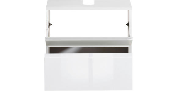 WASCHBECKENUNTERSCHRANK 60/53/35 cm  - Weiß, Design, Holzwerkstoff (60/53/35cm) - Xora