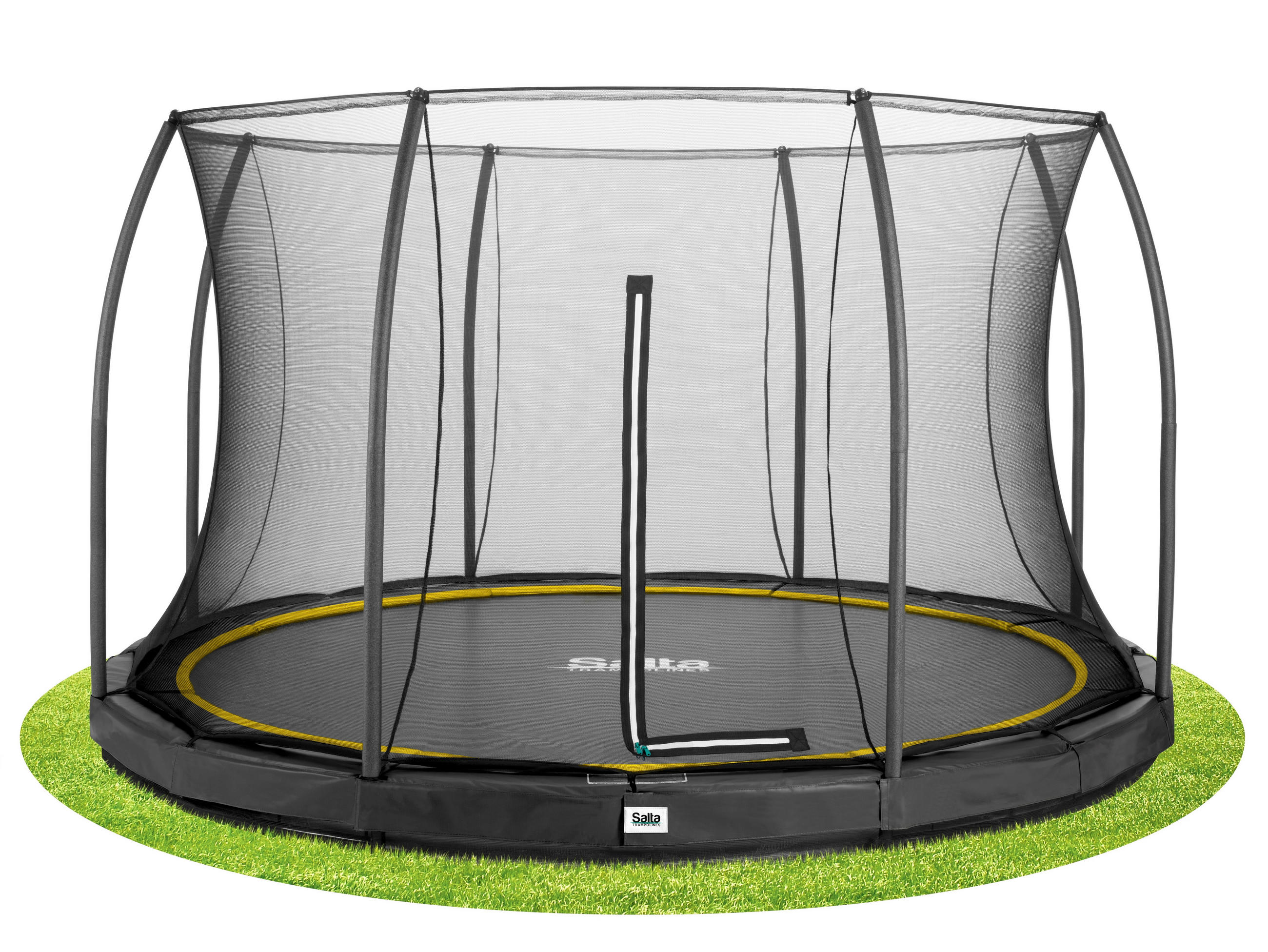 Trampolin Salta Comfort Ground Salta Comfort Edtion Ground  - Schwarz, Basics, Metall (427cm) - Salta