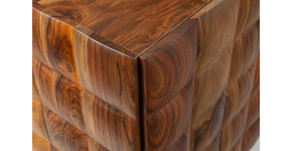 SIDEBOARD  162/80/42 cm  - Sheeshamfarben/Schwarz, Trend, Holz/Metall (162/80/42cm) - Ambia Home