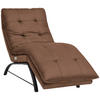 LIEGE in Echtleder Braun  - Schwarz/Braun, Design, Leder/Metall (75/110/190cm) - Chilliano
