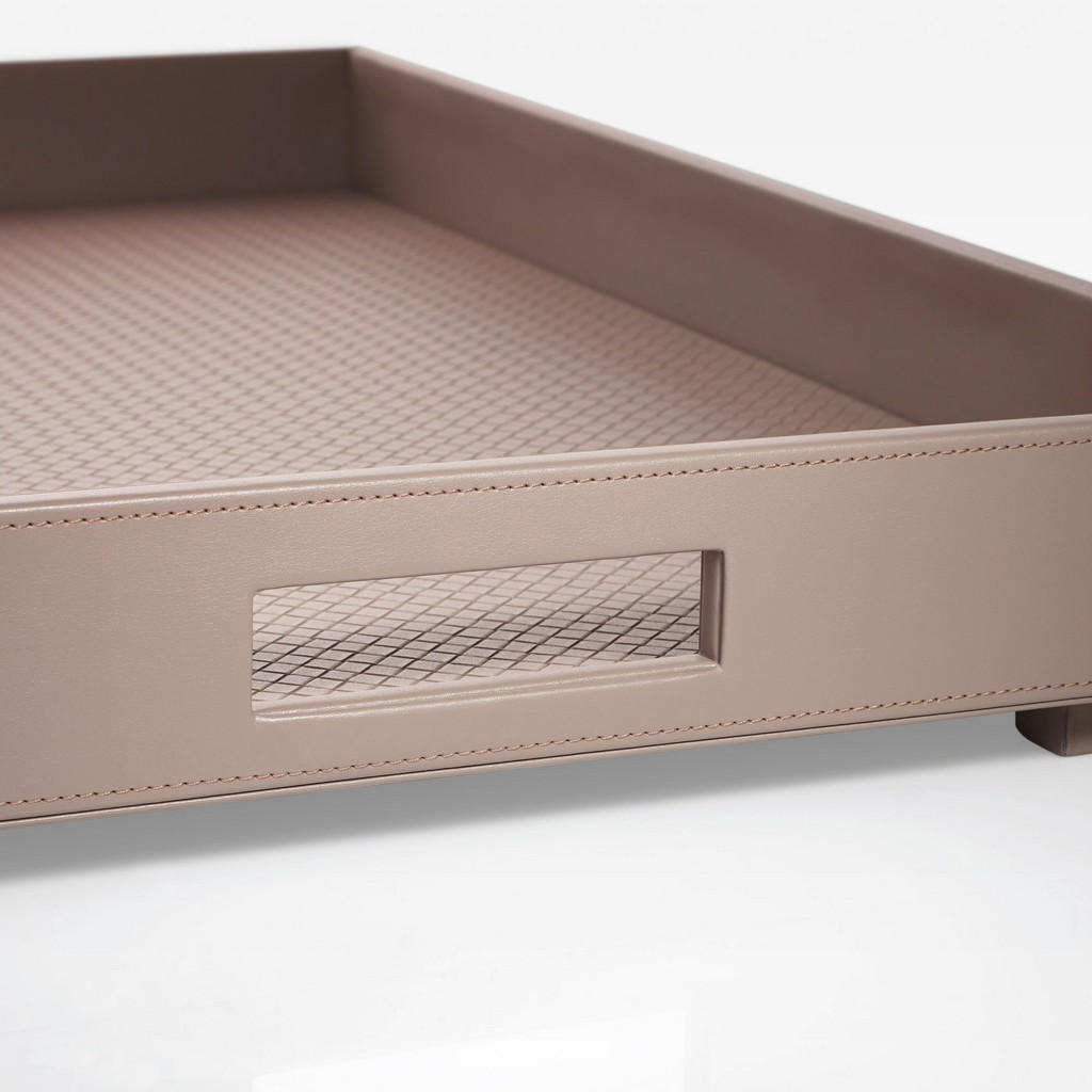 Thumbnail - Joop! Tablett Homeline, Grau, Kunststoff, rechteckig, 66x6x47 cm, Tischkultur & Servieren, Tabletts