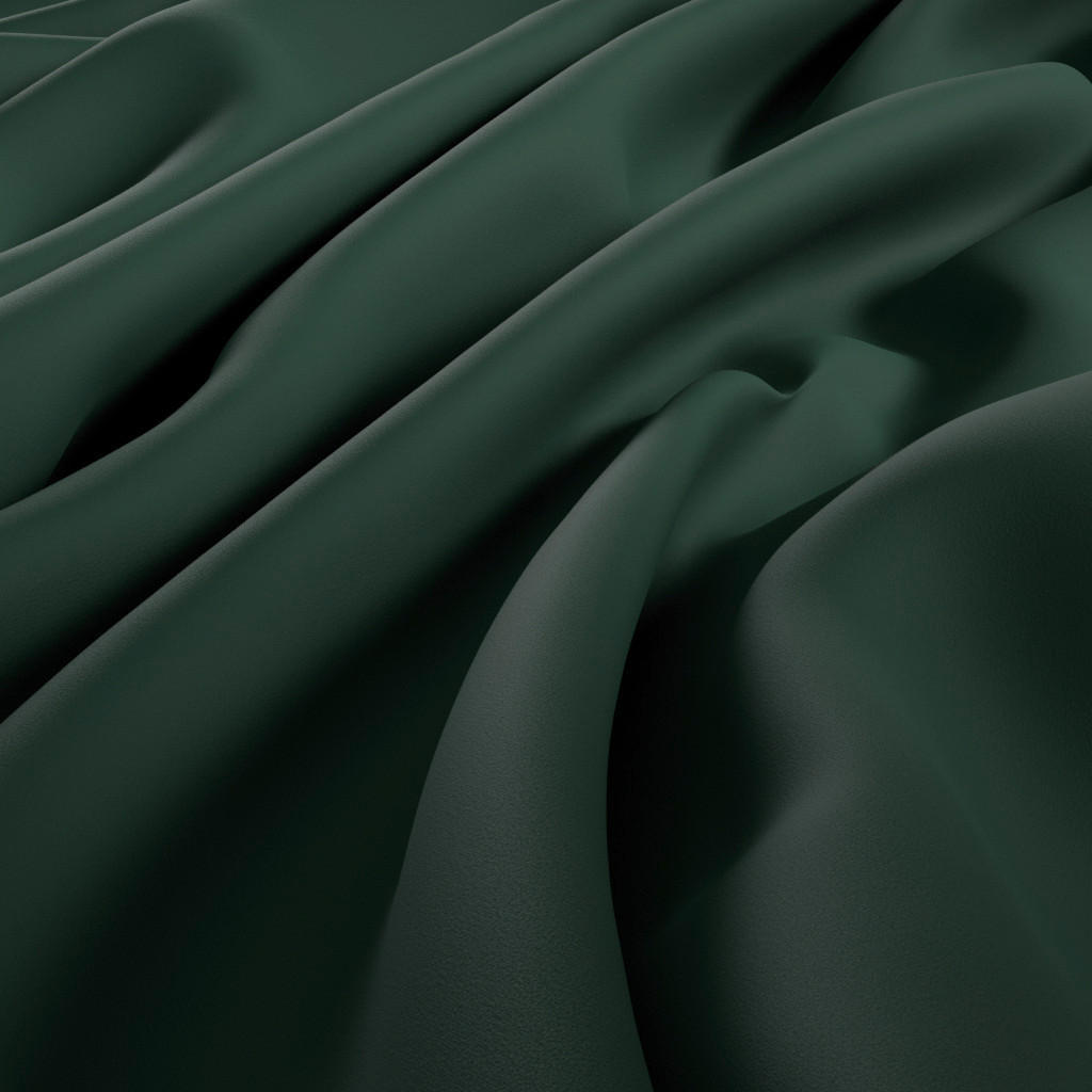 MATERIAL PERDELE ȘI DRAPERII opac  - verde închis, Basics, textil (310cm)