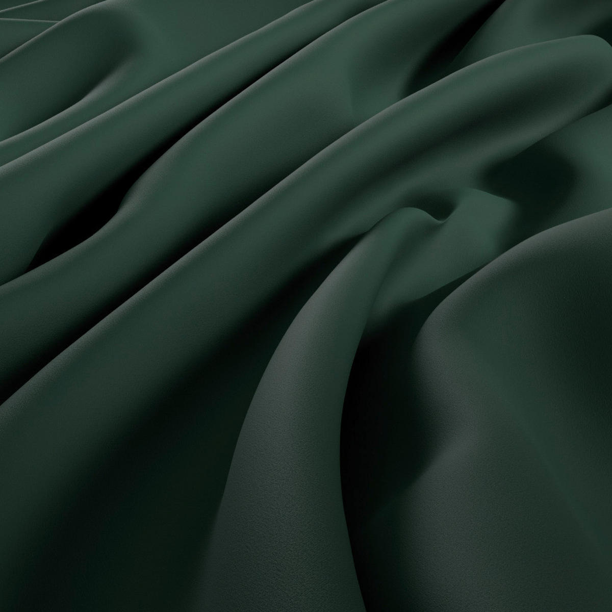 MATERIAL PERDELE ȘI DRAPERII opac  - verde închis, Basics, textil (310cm)