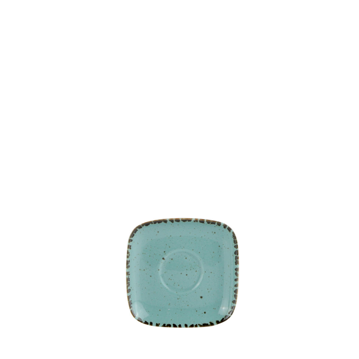 ESPRESSO-UNTERTASSE URBAN LIFE SQUARE  - Türkis, LIFESTYLE, Keramik (10,5/10,5cm) - Landscape