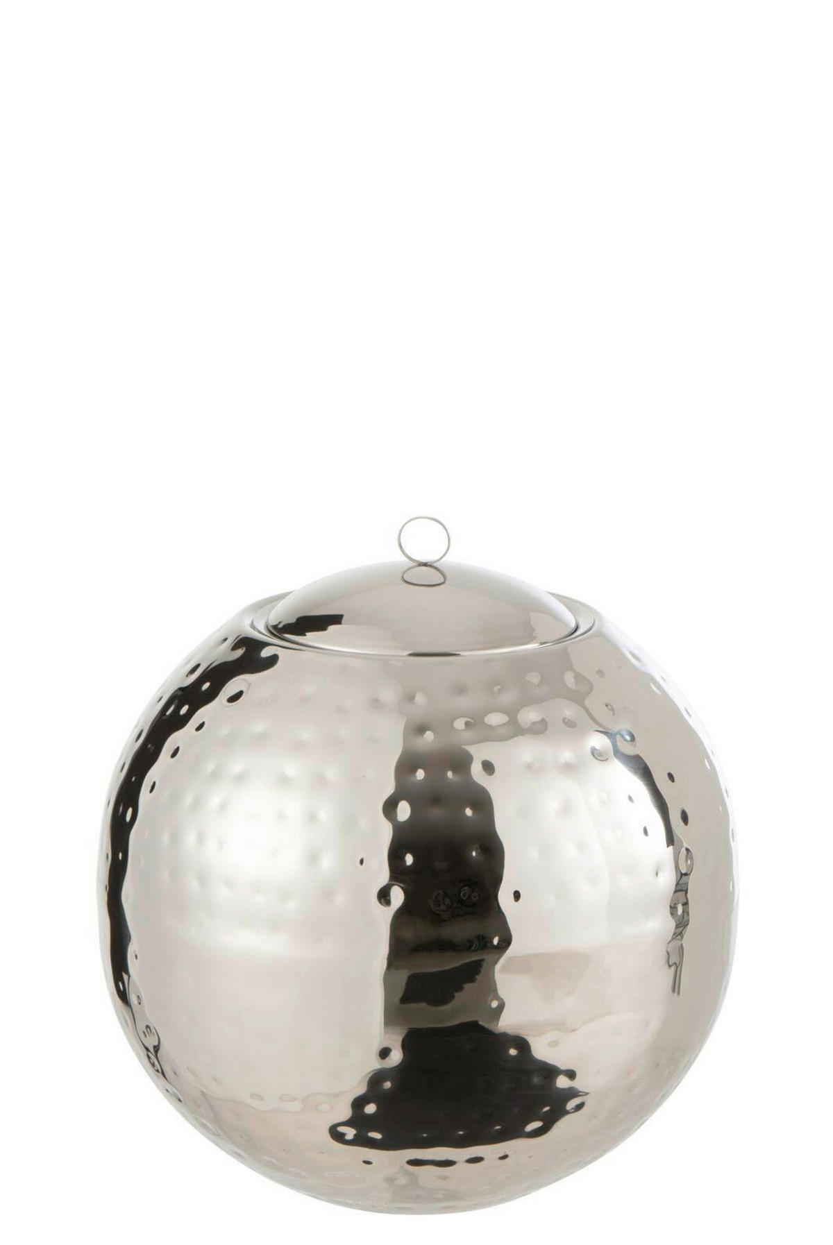 ÖLLAMPE - Silberfarben, Basics, Metall (20/20/23cm) - Ambia Home