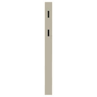 GARDEROBENPANEEL  in 13/160/3 cm  - Kaschmir, Design, Holzwerkstoff (13/160/3cm) - Novel