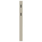 GARDEROBENPANEEL  in 13/160/3 cm  - Kaschmir, Design, Holzwerkstoff (13/160/3cm) - Novel
