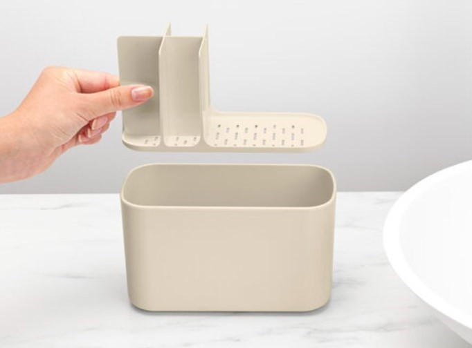 Handfatsorganiserare  19,7/11/9,8 cm  - beige, Basics, plast (19,7/11/9,8cm) - Brabantia