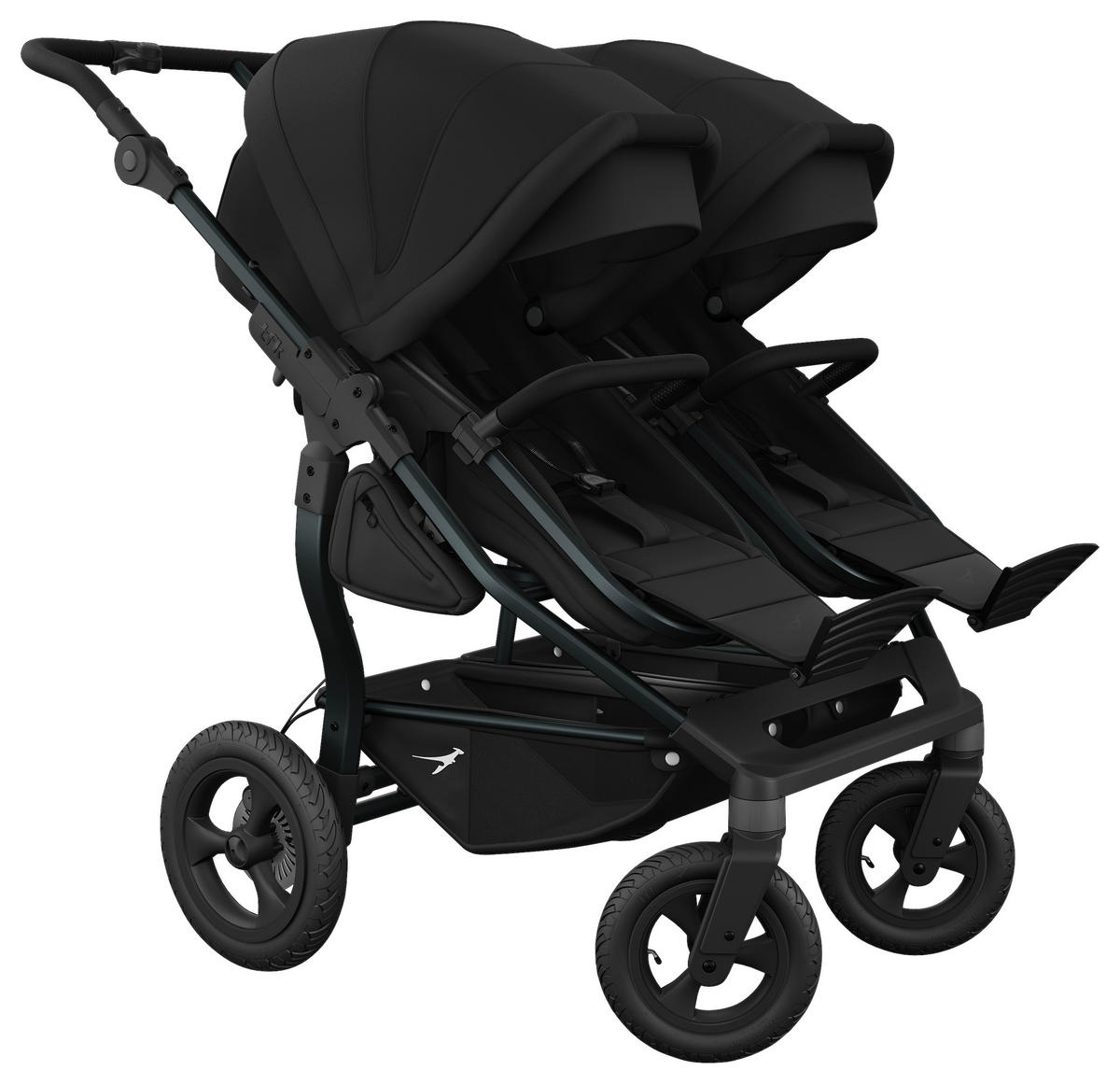 ZWILLINGSWAGEN  - Anthrazit, Basics, Metall (78,5/110/108cm) - TFK