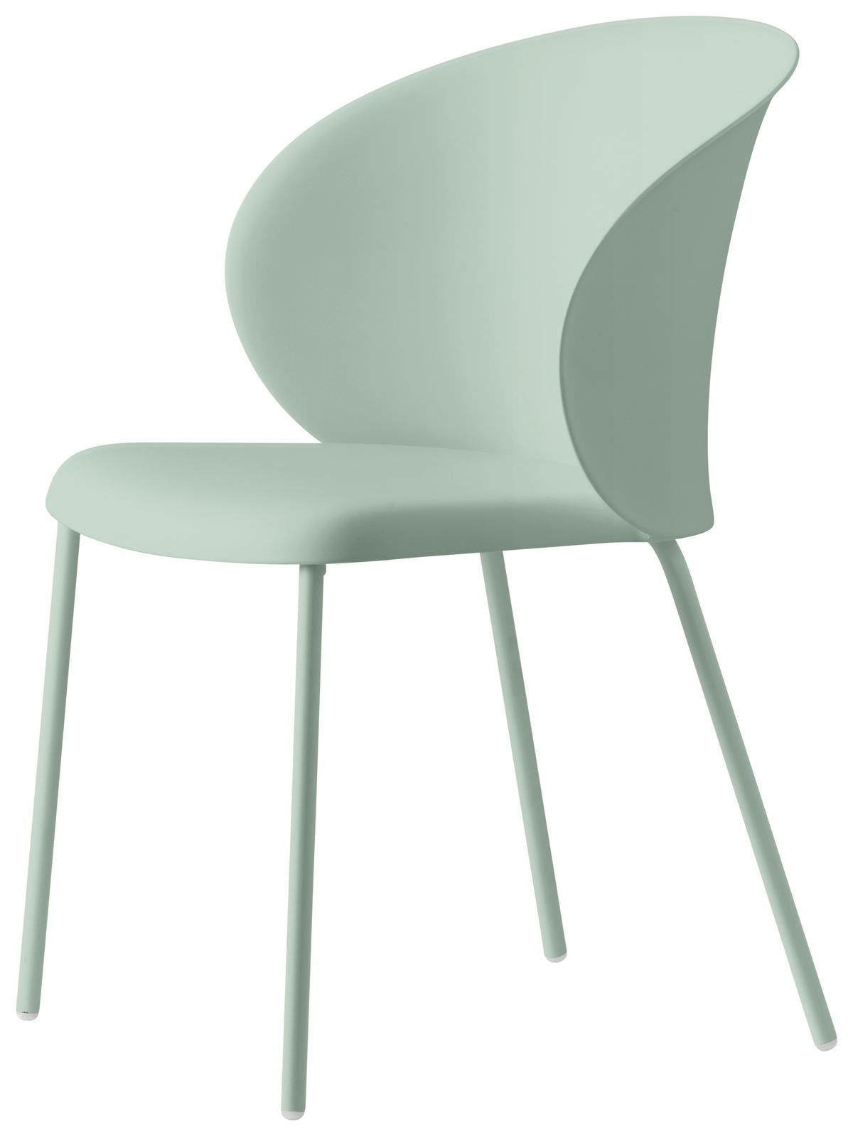 GARTENSTUHL-SET Pastellgrün  - Pastellgrün, Basics, Kunststoff/Metall (55/76/56cm) - Connubia 