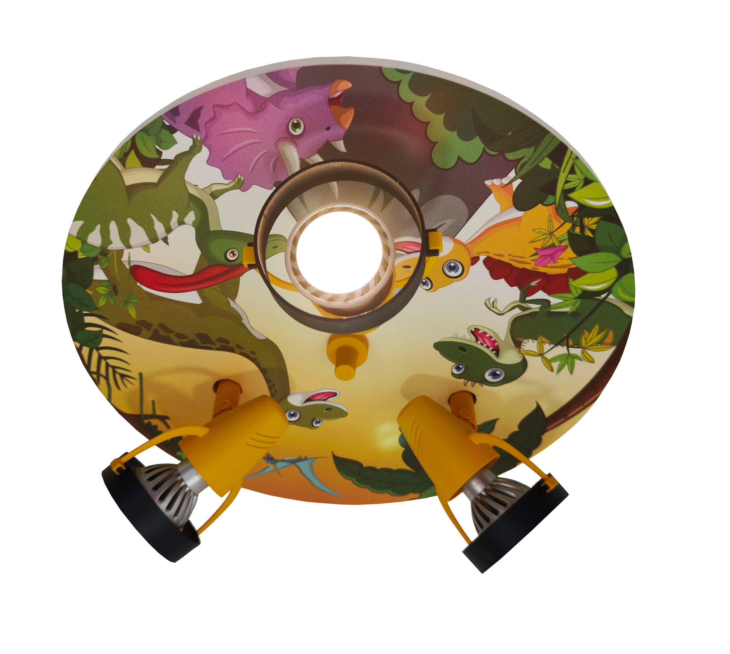 KINDERDECKENLEUCHTE 35/35/15 cm   - Multicolor, Basics, Holzwerkstoff/Kunststoff (35/35/15cm)