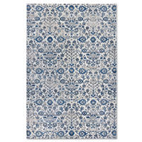 FLACHWEBETEPPICH  Wohnzimmer 200/280 cm Kollektion 1869 Blau, Creme rechteckig  - Blau/Creme, Design, Kunststoff/Textil (200/280cm) - Villeroy & Boch