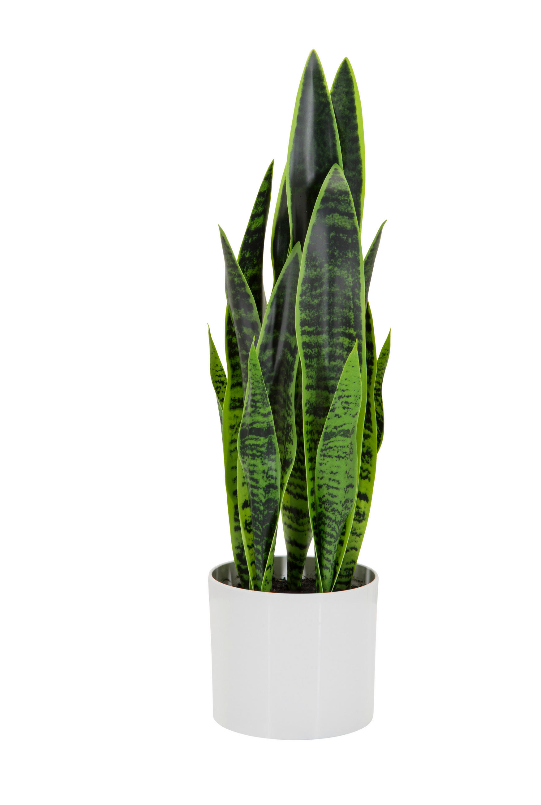KONSTVÄXT bajonettlilja  - vit/grön, Basics, textil/plast (16/65/16cm) - MID.YOU