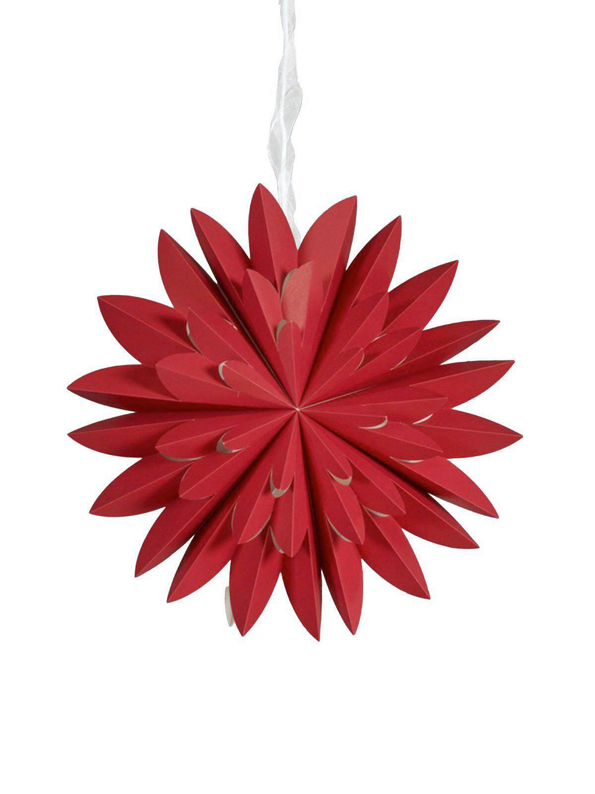 LEUCHTENSCHIRM PR Home Hyacint 50 cm  - Rot, KONVENTIONELL, Papier (50cm)