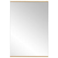 WANDSPIEGEL 56/82/1,5 cm    - Eichefarben, Design, Glas/Holz (56/82/1,5cm) - Dieter Knoll