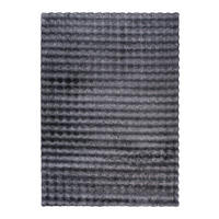 HOCHFLORTEPPICH 60/100 cm My Calypso Anthrazit  - Anthrazit, Basics, Textil (60/100cm) - Obsession