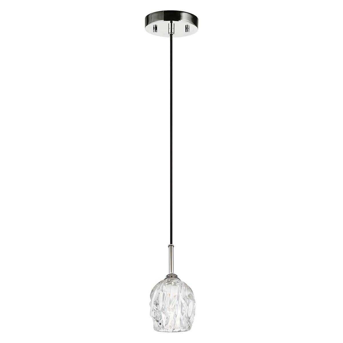 Elstead Lighting Hängeleuchte Rubin Nickel 32.3 cm