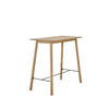 BARTISCH Eiche massiv rechteckig Eichefarben  - Eichefarben, Design, Holz/Metall (120/60/104cm) - Boxxx