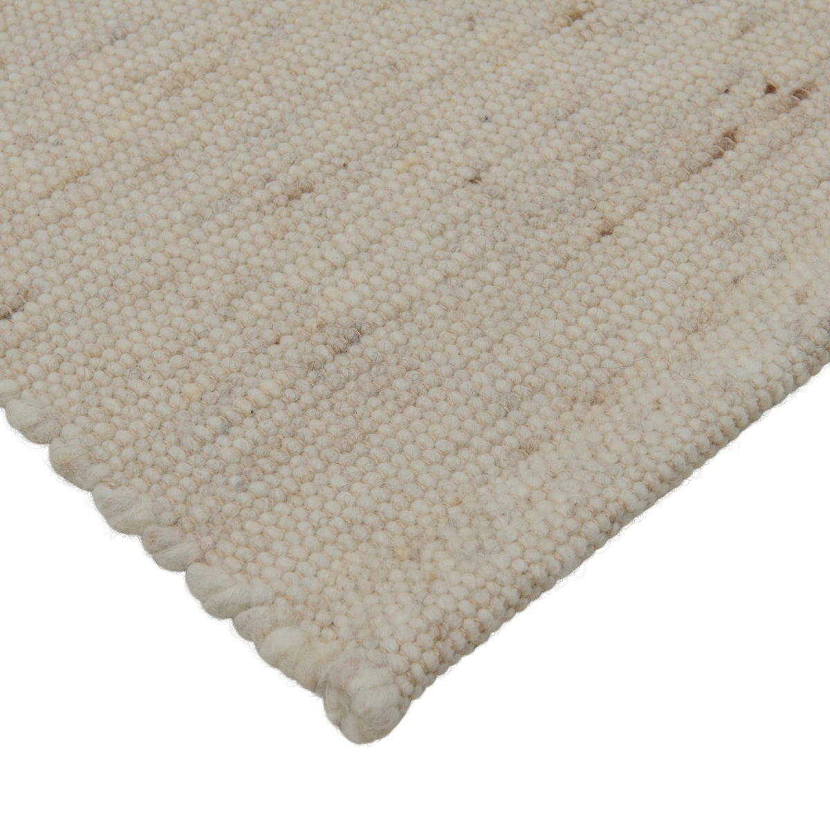 HANDWEBTEPPICH 70/130 cm Pavia Perlmutt rechteckig  - Perlmutt, KONVENTIONELL, Textil (70/130cm) - Linea Natura