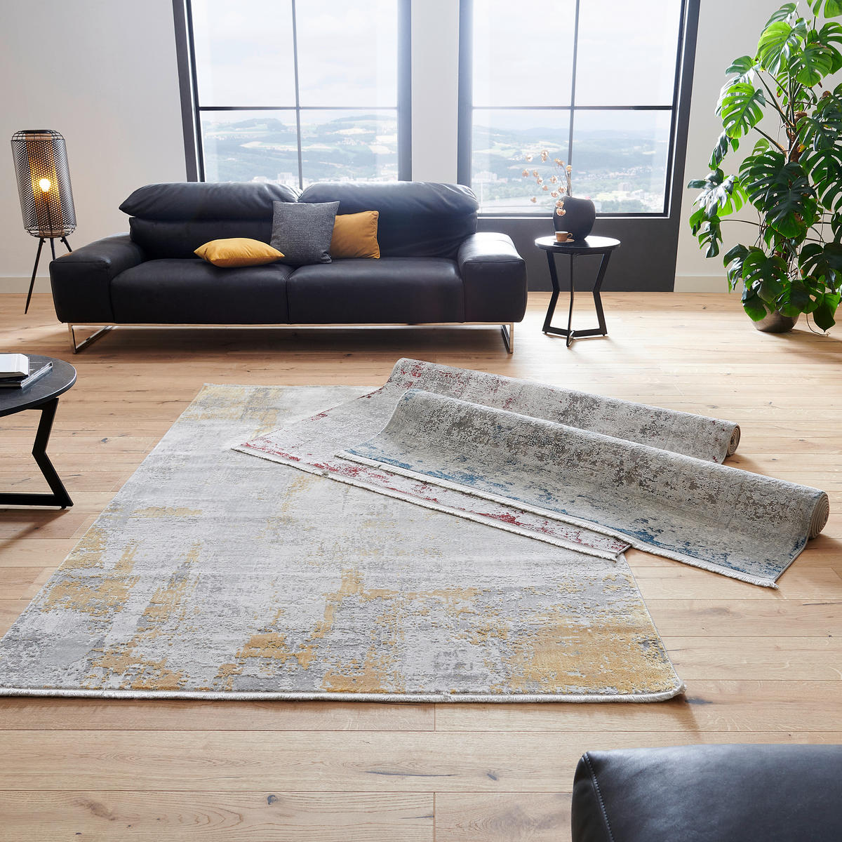 VINTAGE-TEPPICH 240/340 cm Apollo Goldfarben  - Goldfarben, Design, Naturmaterialien/Textil (240/340cm) - Dieter Knoll