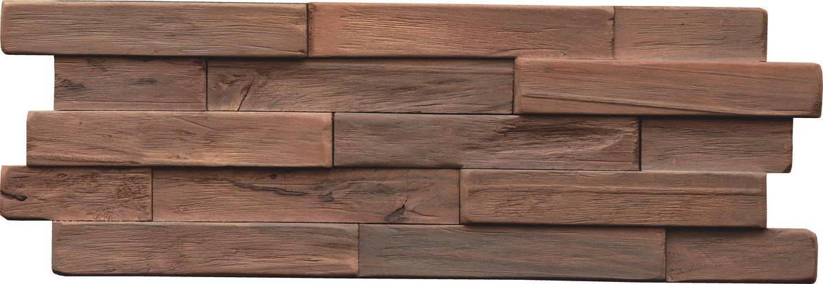 WANDVERKLEIDUNG - Braun, Basics, Holz (56/20/1.8cm)