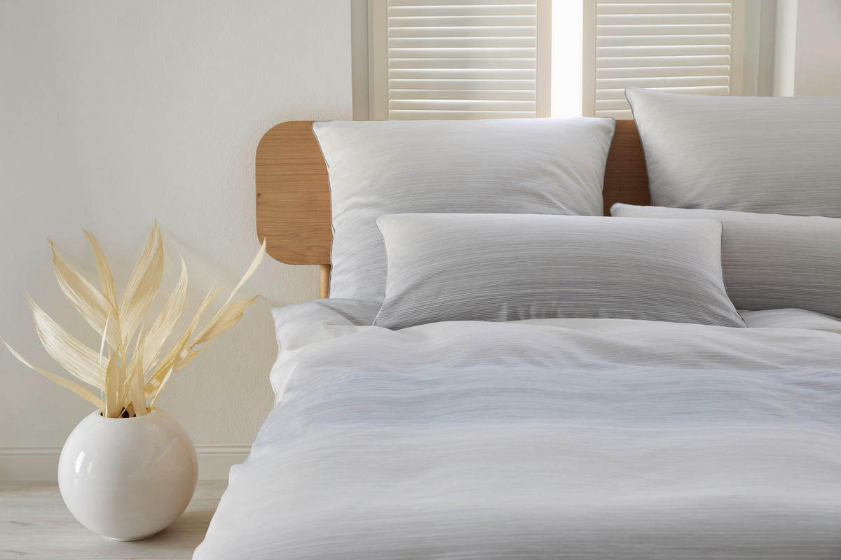 POSTELJINA 140/200 cm  LA MER  - bijela/bež, Konvencionalno, tekstil/prirodni materijali (140/200cm) - Elegante
