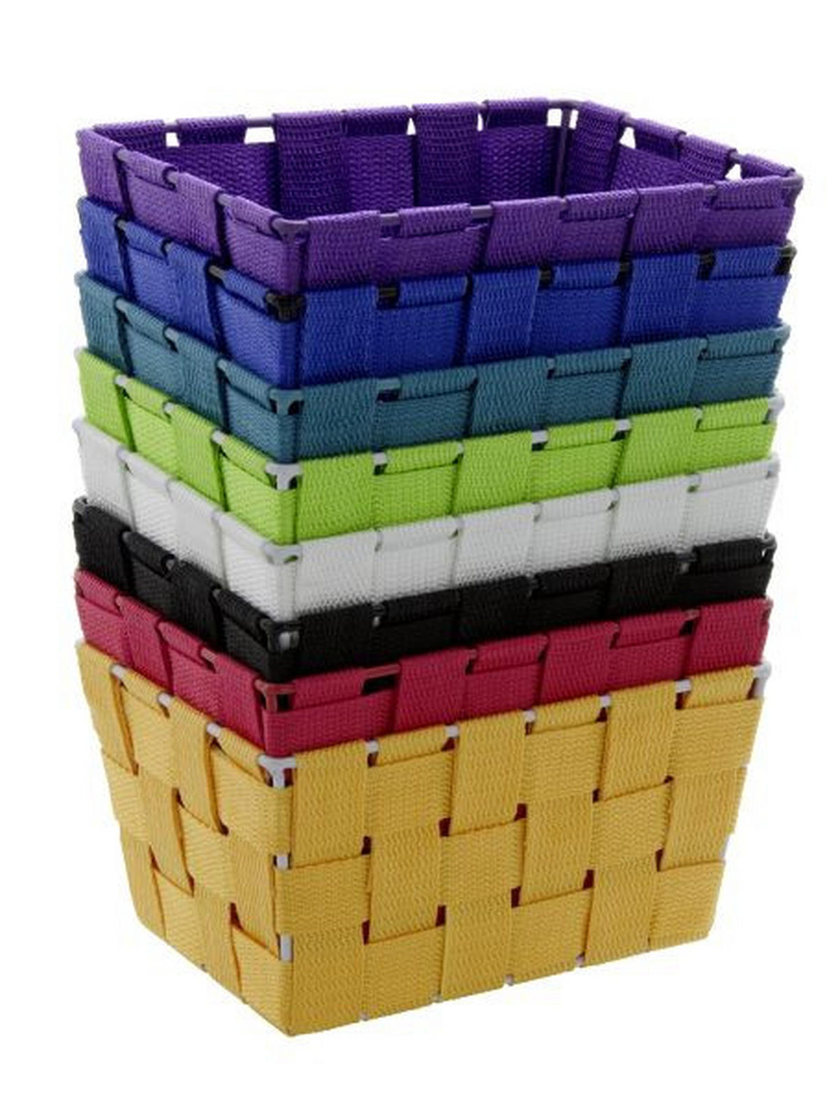 KOSÁR - fehér, Basics, műanyag (19/14/9cm) - Wenko
