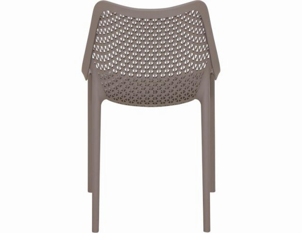 GARTENSTUHL Taupe  - Taupe, Basics, Kunststoff (60/81/50cm) - Siena Garden