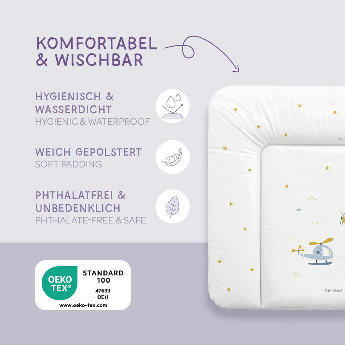 WICKELAUFLAGE Volare 85/75 cm  - Multicolor, Basics, Kunststoff (85/75cm) - Träumeland