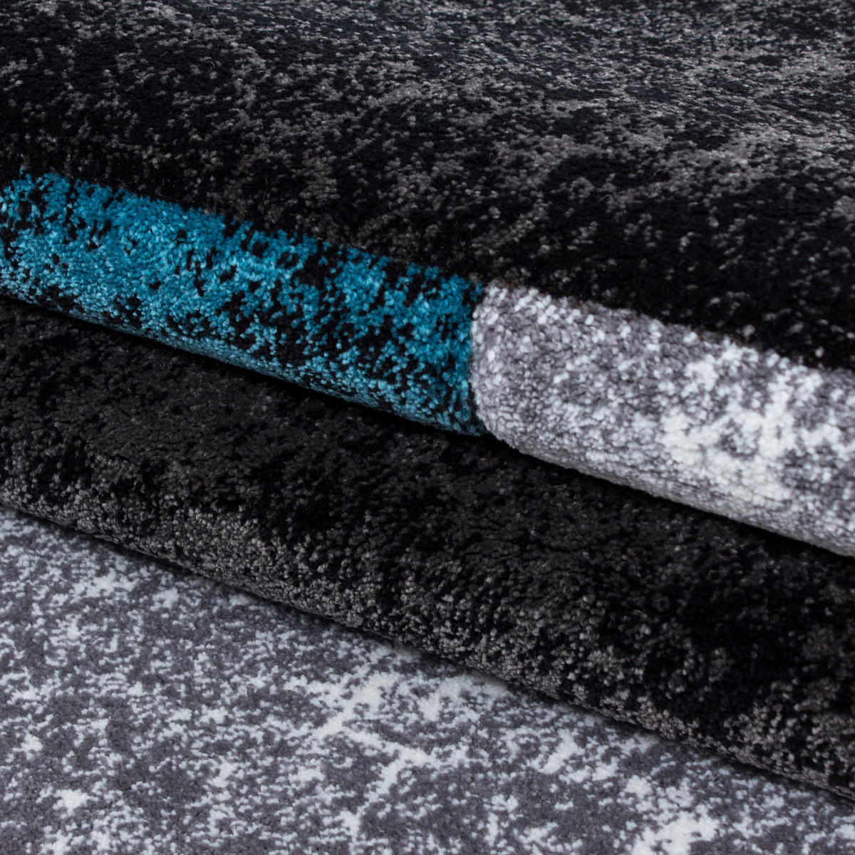 LÄUFER 80/300 cm Hawaii 1330  - Türkis, KONVENTIONELL, Textil (80/300cm) - Novel