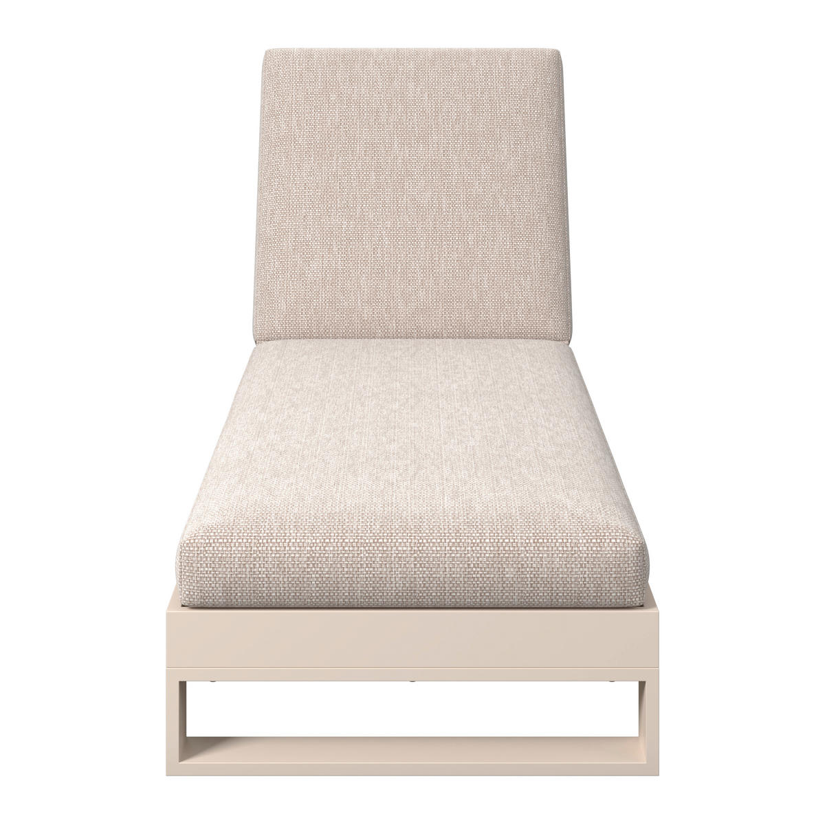 KERTI NAPOZÓÁGY 72/25/200 cm  - bézs, Design, textil/fém (72/25/200cm) - Amatio