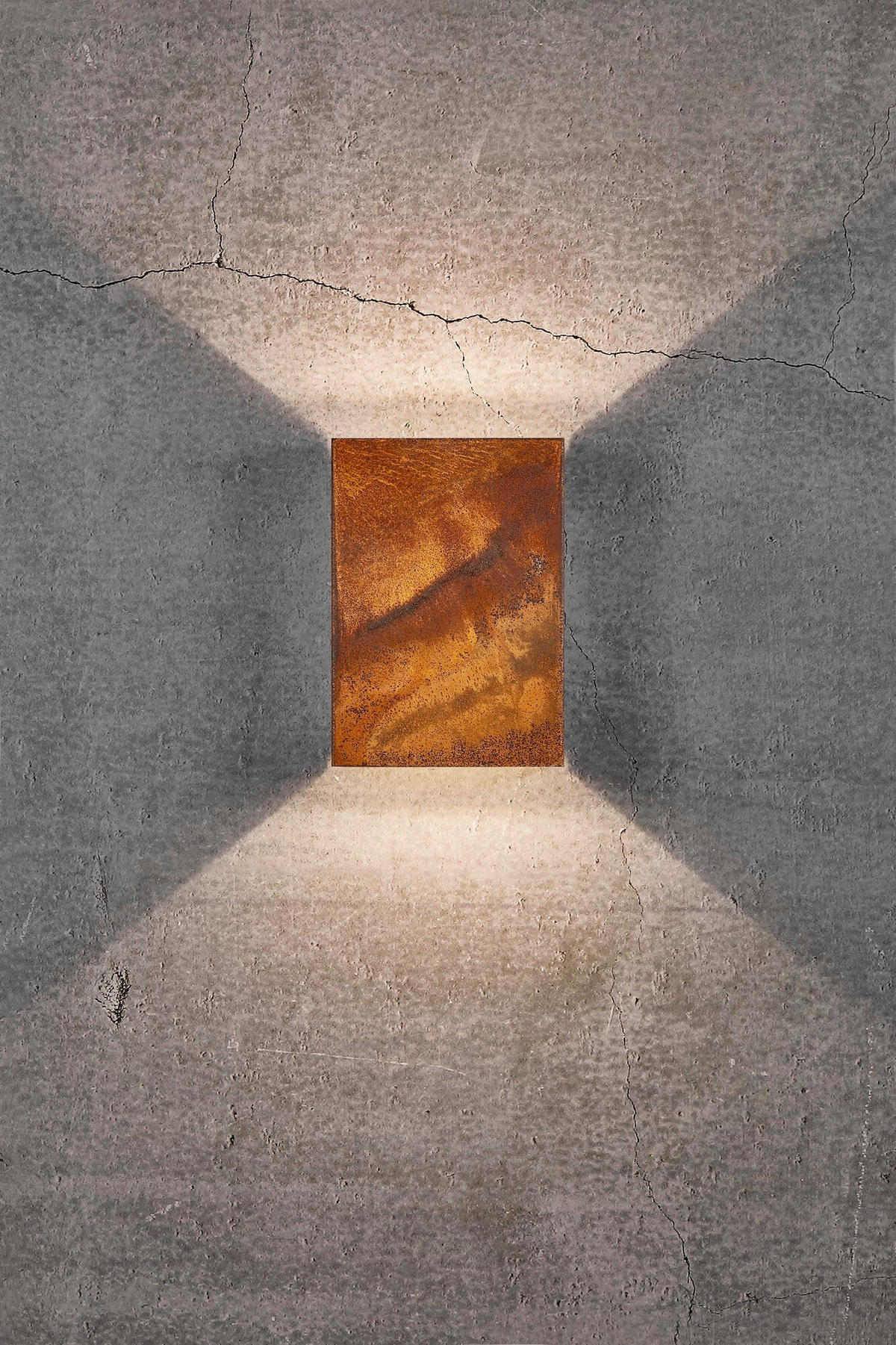 AUßENWANDLEUCHTE 14,8/21/4,5 cm   - Rostfarben, LIFESTYLE, Metall (14,8/21/4,5cm) - Nordlux