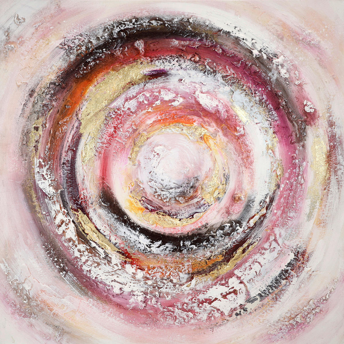 Pictură În Ulei 85/85 cm  - multicolor, Design, textil/material pe bază de lemn (85/85cm) - Monee