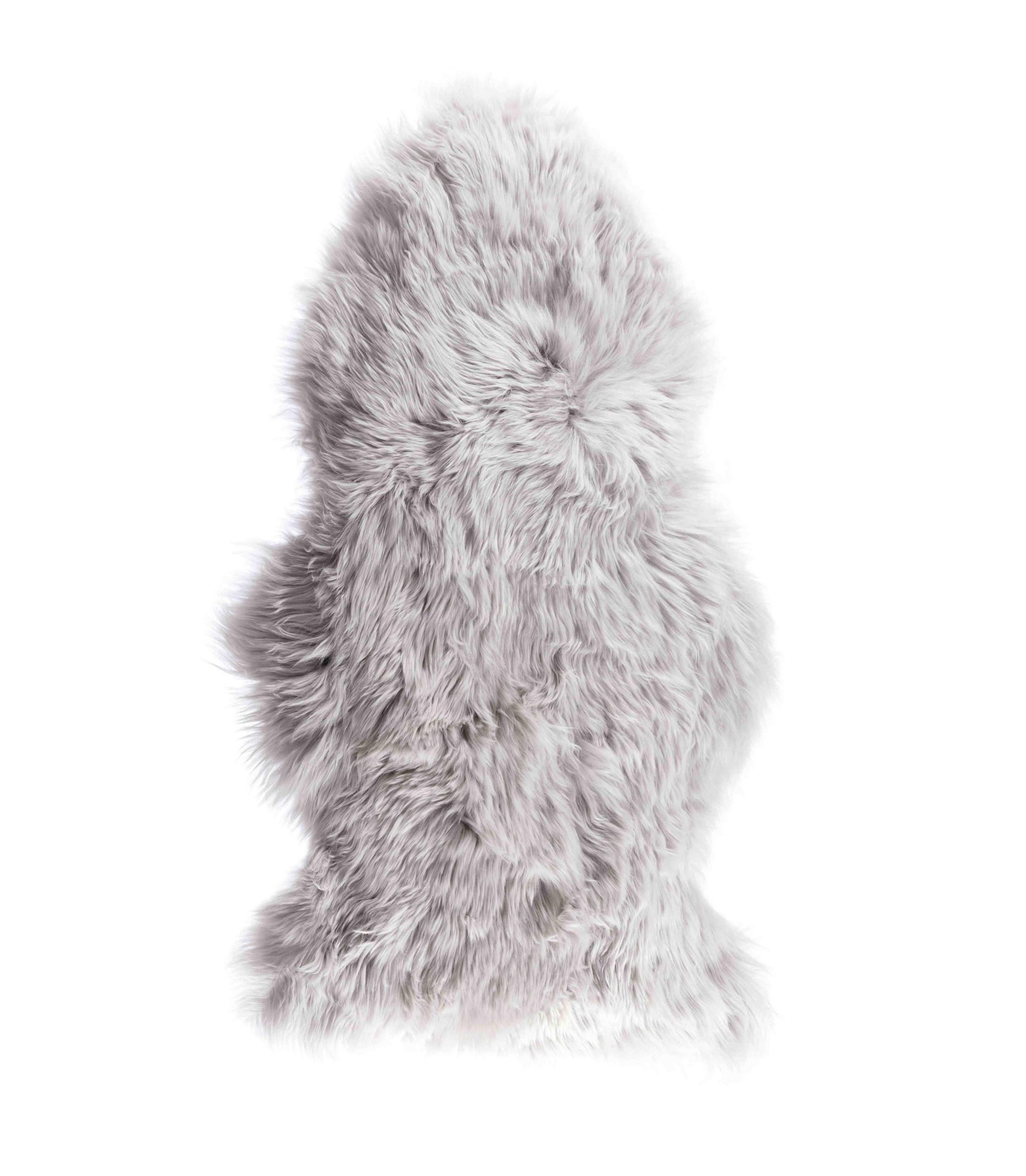 SCHAFFELL 60/90 cm Grau Tierform  - Grau, Natur, Fell (60/90cm) - Linea Natura