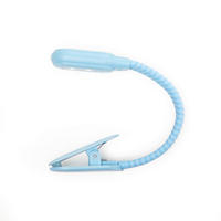 KAPESNÍ SVÍTILNA - světle modrá, Basics, plast (3/18/13cm) - Kikkerland