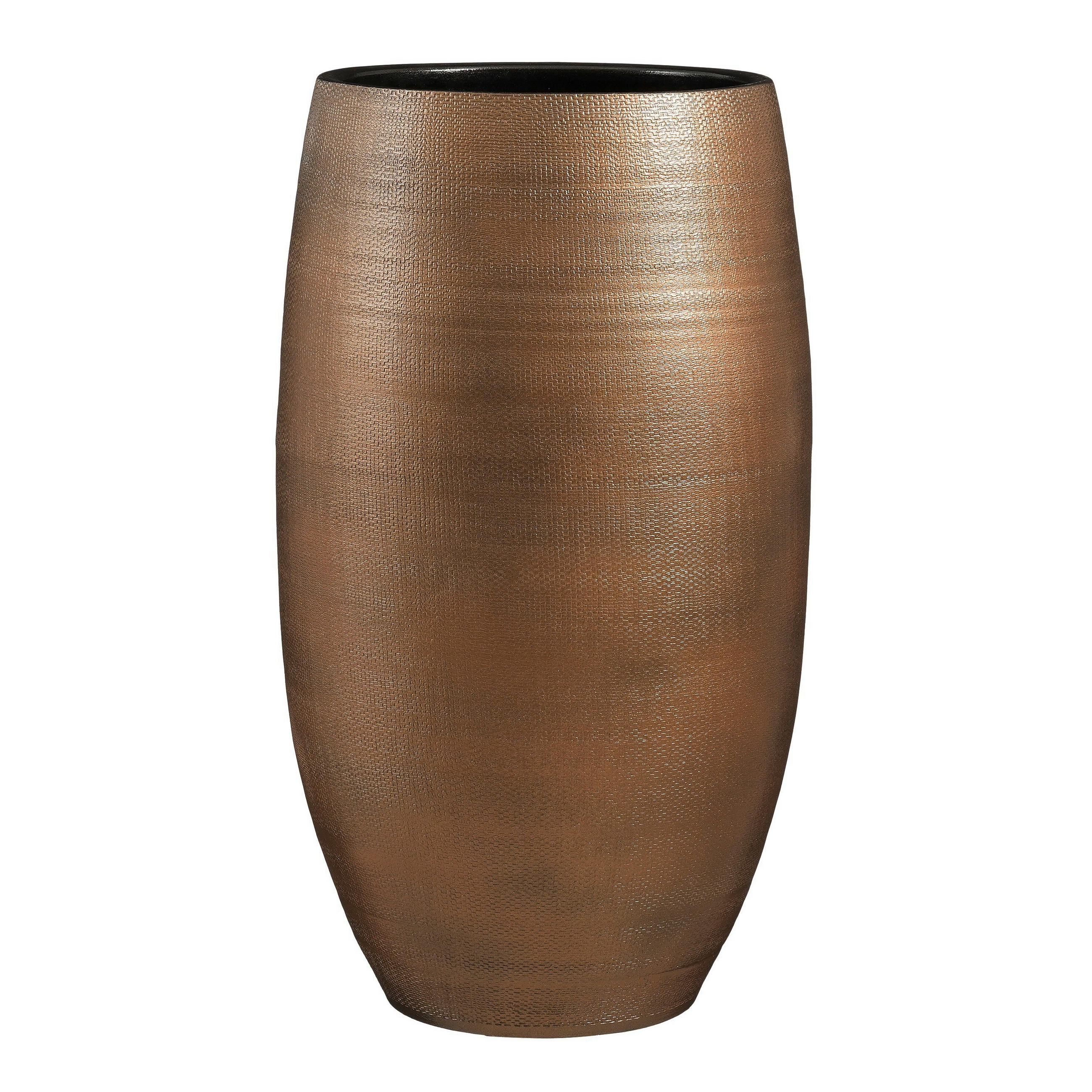 VIRÁGKASPÓ  - bronz, Basics, kerámia (39/39/70cm)